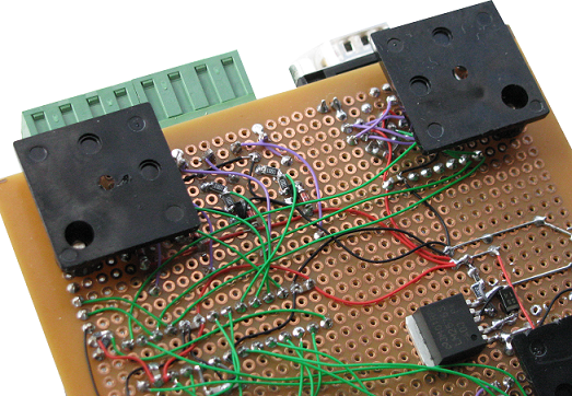 Manual Wiring on Prototyping Circuit Board, Electronic Design